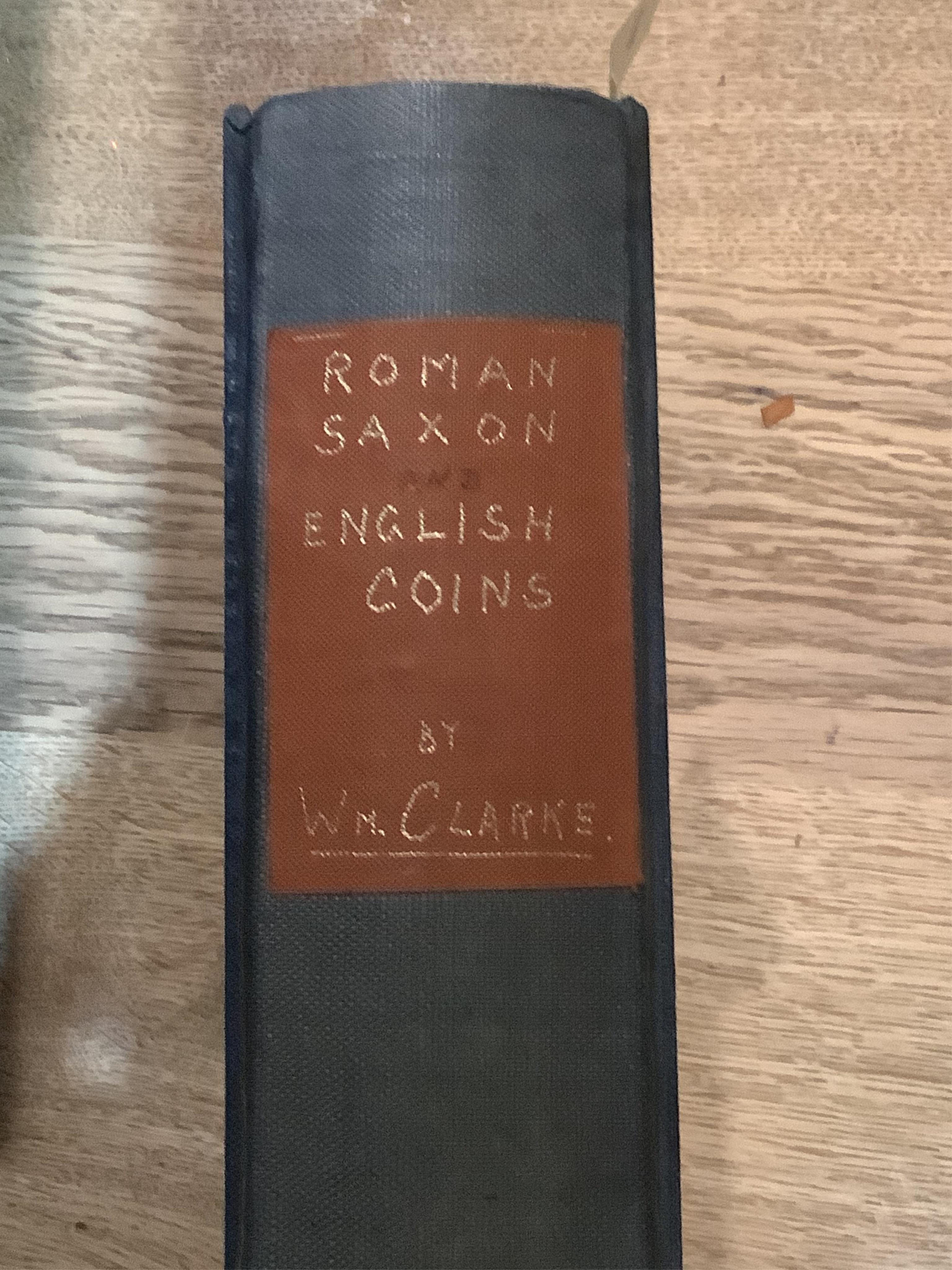 Clarke, William – The Connexion of the Romans, Saxon and English Coins, London 1771; Evans, A.J., On A Late-Celtic Urn-Field at Aylesford, Kent, 1890; Pettingal, John. A Dissertation upon the Tascia, or Legend on the Bri